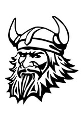 Viking  Decal Sticker, Car Van