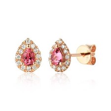 Pink Tourmaline & Diamond