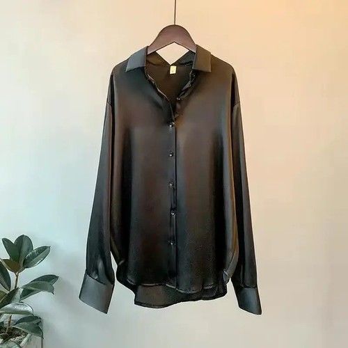 Womens satin silk - satin, blouse