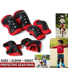 6Pcs Kids Elbow Wrist Knee