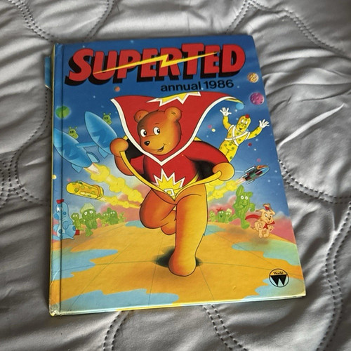 Superted annual 1986 comic - superted,