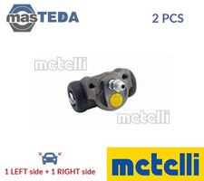 04-0132 DRUM WHEEL BRAKE CYLINDER PAIR METELLI 2PCS FOR MITSUBISHI LANCER IV