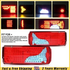 2x LED Trailer Tail Light Bar