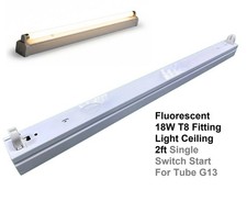 Fluorescent 18W T8 Fitting
