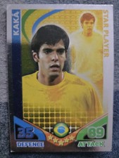 Topps Match Attax Card - Kaka - Brazil - Star Player - Red Back