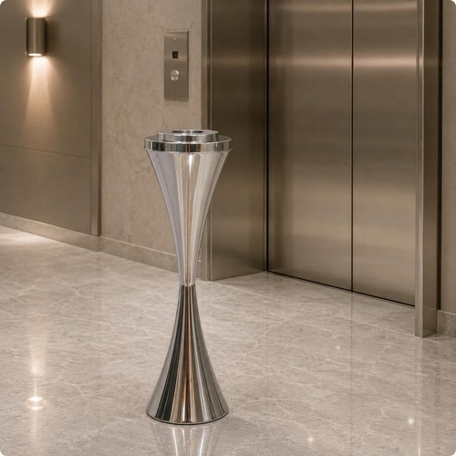 Floor standing ashtray tapered - floor-standing,