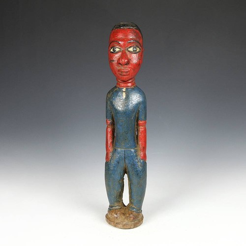 African colon figure - colon, carved