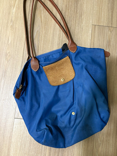 Longchamp pliage blue - le, tote