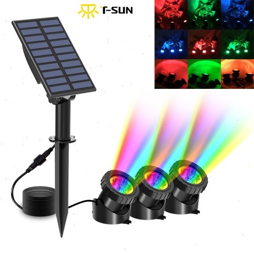 Led solar light - led, rgb