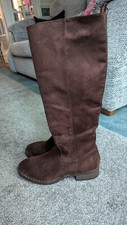 Deichmann Brown Knee High Boots Size 4