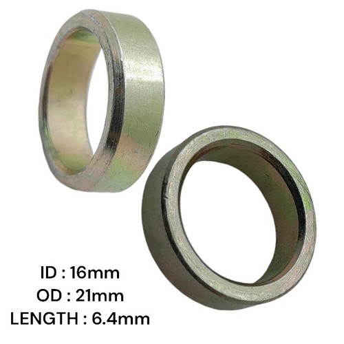 21mm bzp steel bush spacer - od,