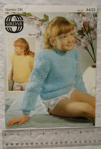 Vintage sirdar 4433 sweaters - sirdar,