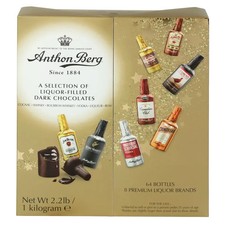 Anthon Berg Chocolate Liqueurs with 64 Famous Original Liquor Spirits 1Kg 2026