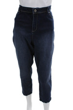 Renuar Women Plus Cropped Mom