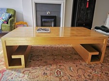 Orchid Furniture Boutique Gold Leaf Coffee Table with Secret Compartment