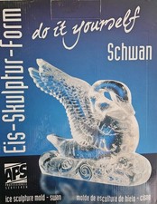 Eis- Sculptur- Form Ice Sculpture Swan Plastic Mould Do- It- Yourself Craft Kit