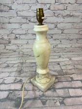 2 Genuine alabaster Lamp base