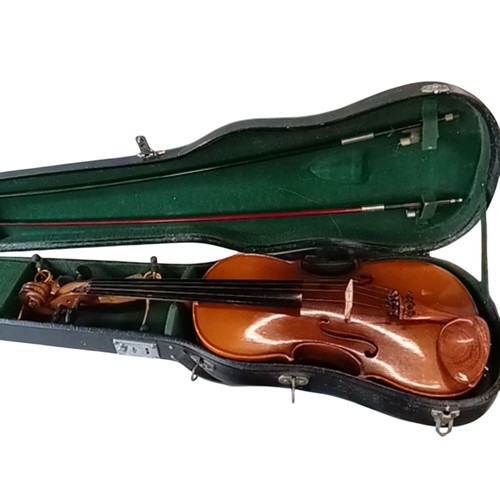 Violin with case bow - with,