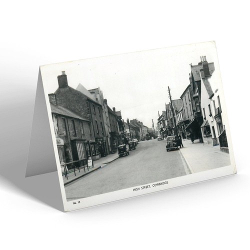 Notelet vintage wales high - notelet,