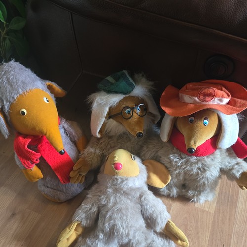 Vintage old rare wombles - old,