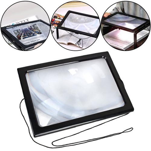 Magnifying glass with light - with, 4x