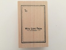 To... With Love From Stamp by east of india