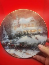 Thomas Kinkade Plate- An Old
