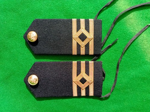 Pair vintage leather - , backed