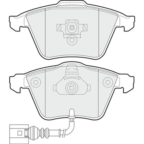 Brake pads set for - pads,