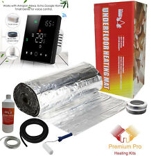 Electric Under Laminate / Wood Foil 150w Underfloor Heating Mat Kit - UK SELLER