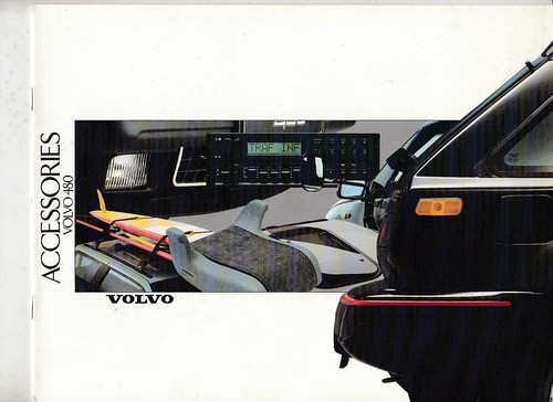 1990 volvo 480 accessories 16p - 1990,