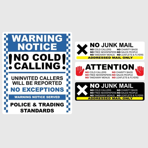 Warning cold callers or - no,