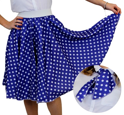 Blue polka dot - blue,