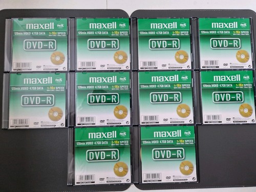 Maxell dvd 120 min video - dvd-r, (120