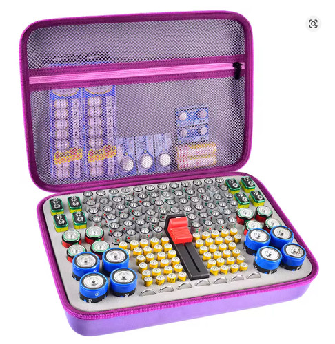 Battery organizer - (case,
