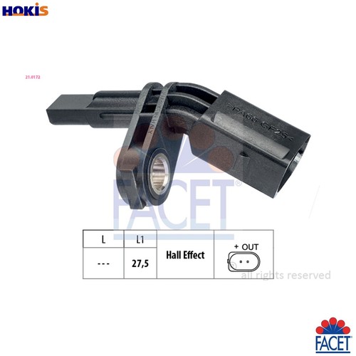 Sensor wheel speed - 21.0172, for