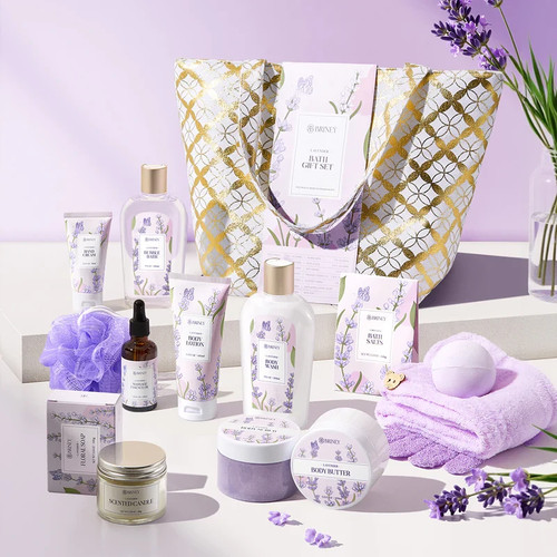 Briney piece lavender bath - 15,
