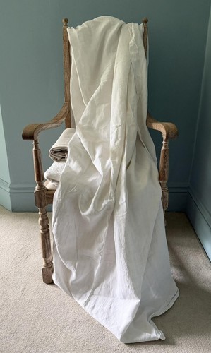 Large antique french linen - large,