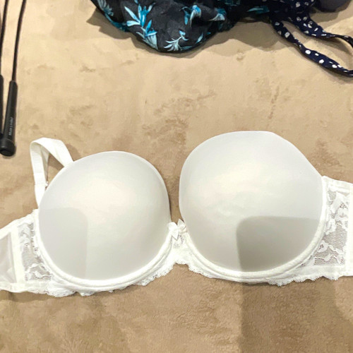 White padded lace - m&s,