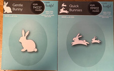 Memory box cutting dies-Gentle bunny, quick bunnies