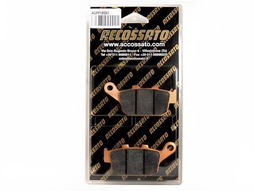 Rear recessed brake pads - recessed,