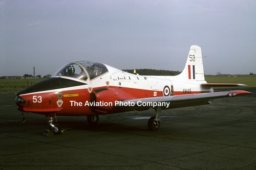 Raf fts hunting jet provost - 3,