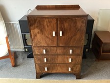 Art Deco Walnut Tallboy