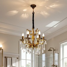 Vintage Crystal Chandelier