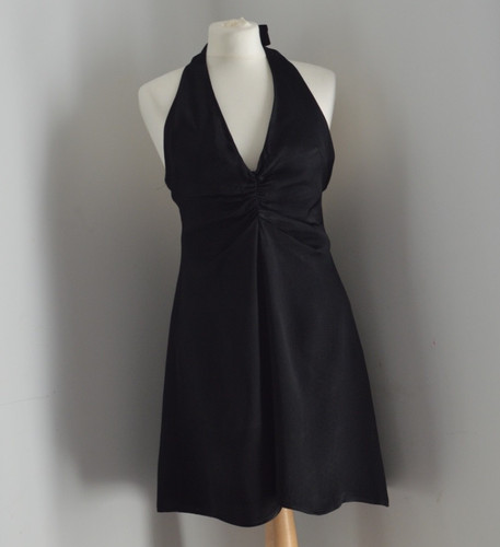 Zara dress black - zara, satin
