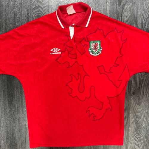 Original umbro wales 1992 home - umbro,