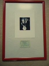 BE BOP DELUXE CONCERT TICKET 1976 VINTAGE + BE BOP DE LUXE PHOTO GIG IMAGE 2GEMS