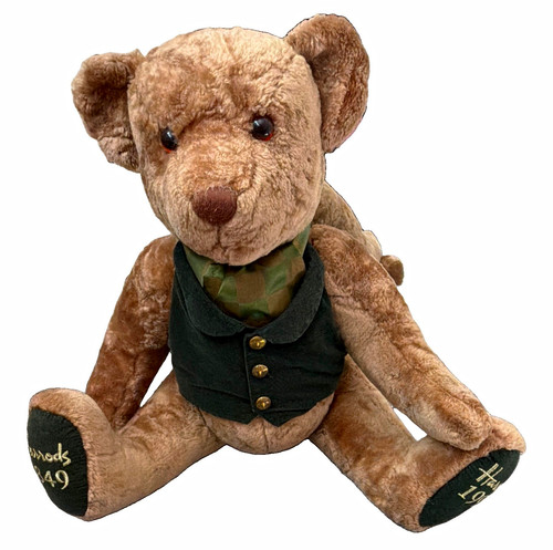 Harrods guardsman brown plush - harrods,