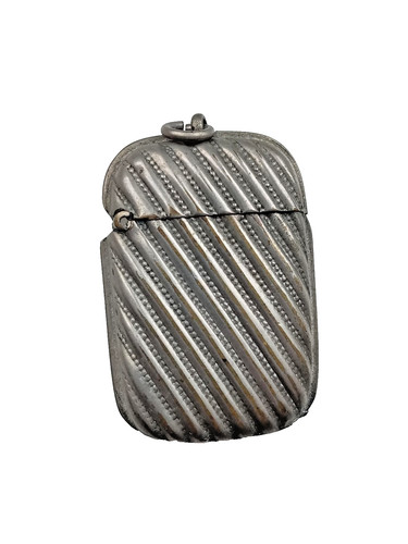 Edwardian vesta matchbox - vesta, case