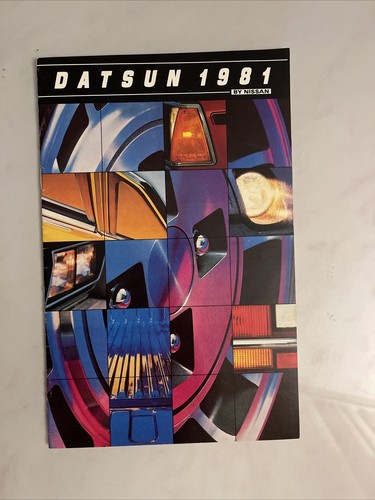 Original 1981 datsun full line - 1981,